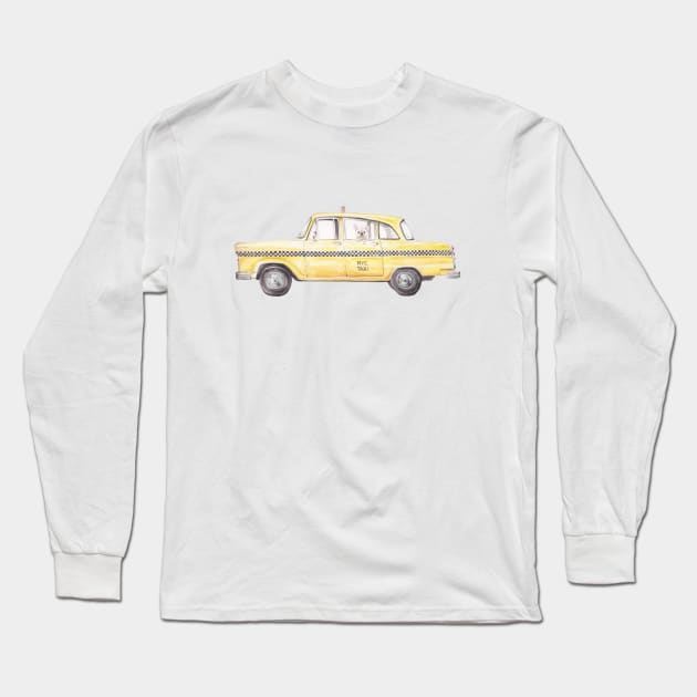 A Very Impawtant Passenger Long Sleeve T-Shirt by wanderinglaur